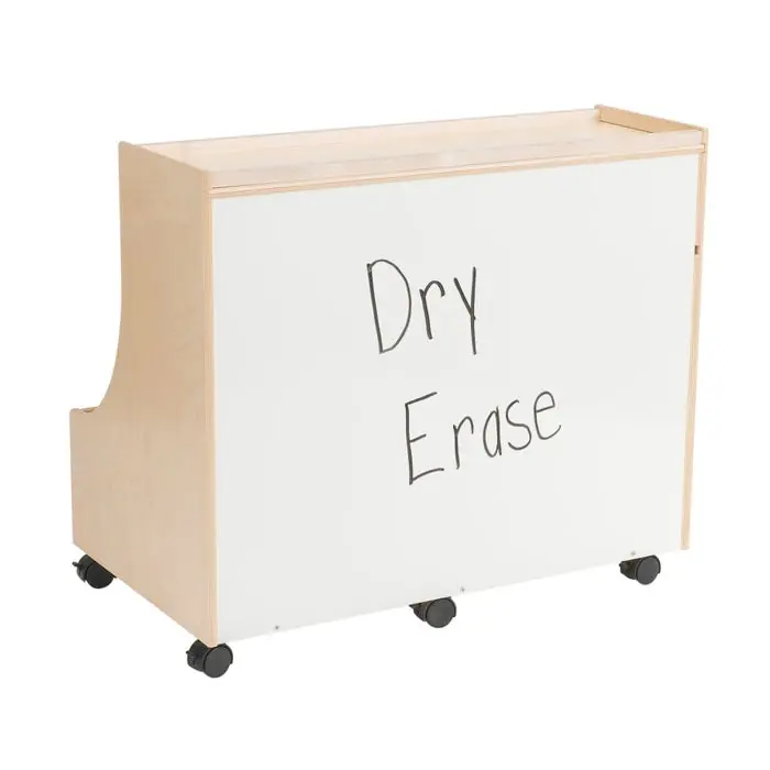Express Delivery Childcraft Block Storage Unit, Wooden, 35-3/4 x 21-1/2 x 31 Inches